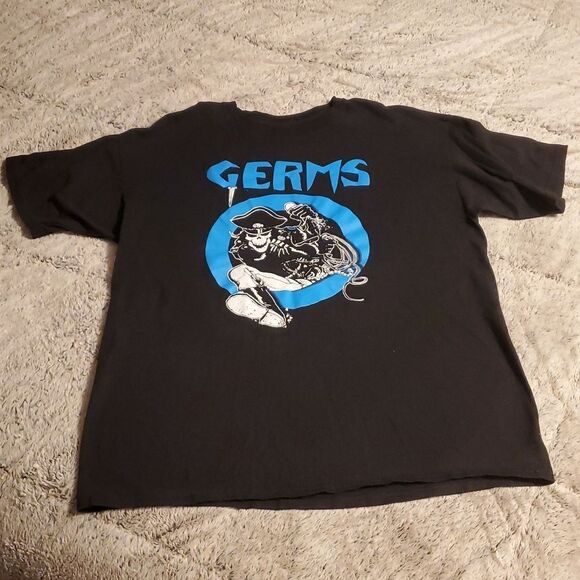 RARE NEW Impact Merchandising Germs Skeleton Vintage 1993 T-Shirt Size XL - Picture 1 of 3